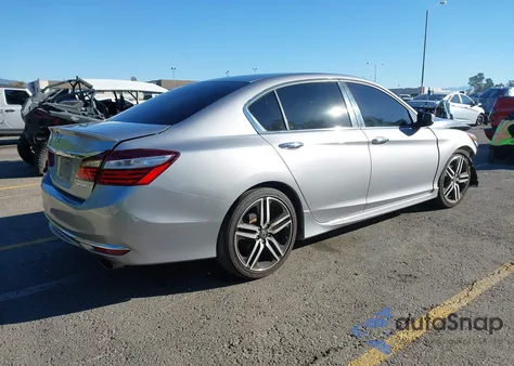 2016 Honda Accord Sport from USA, damaged, VIN 1HGCR2F55GA145560